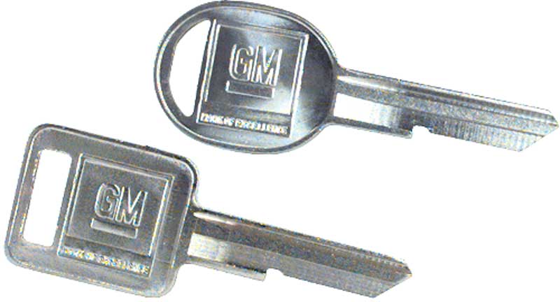 Metal Car Key